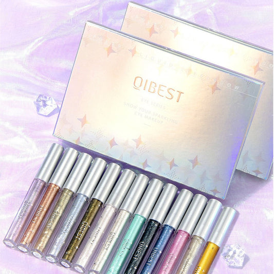 Eye Shadow Liquid Sequins Pearlescent Highlight Set-0